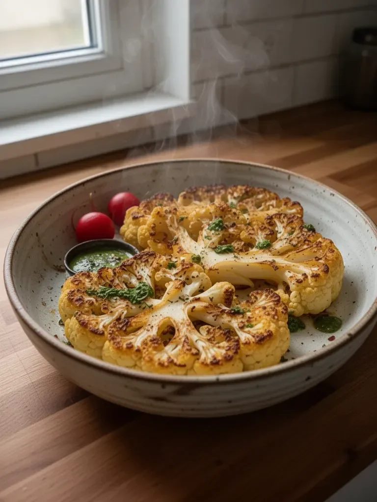 Roasted Cauliflower Steaks