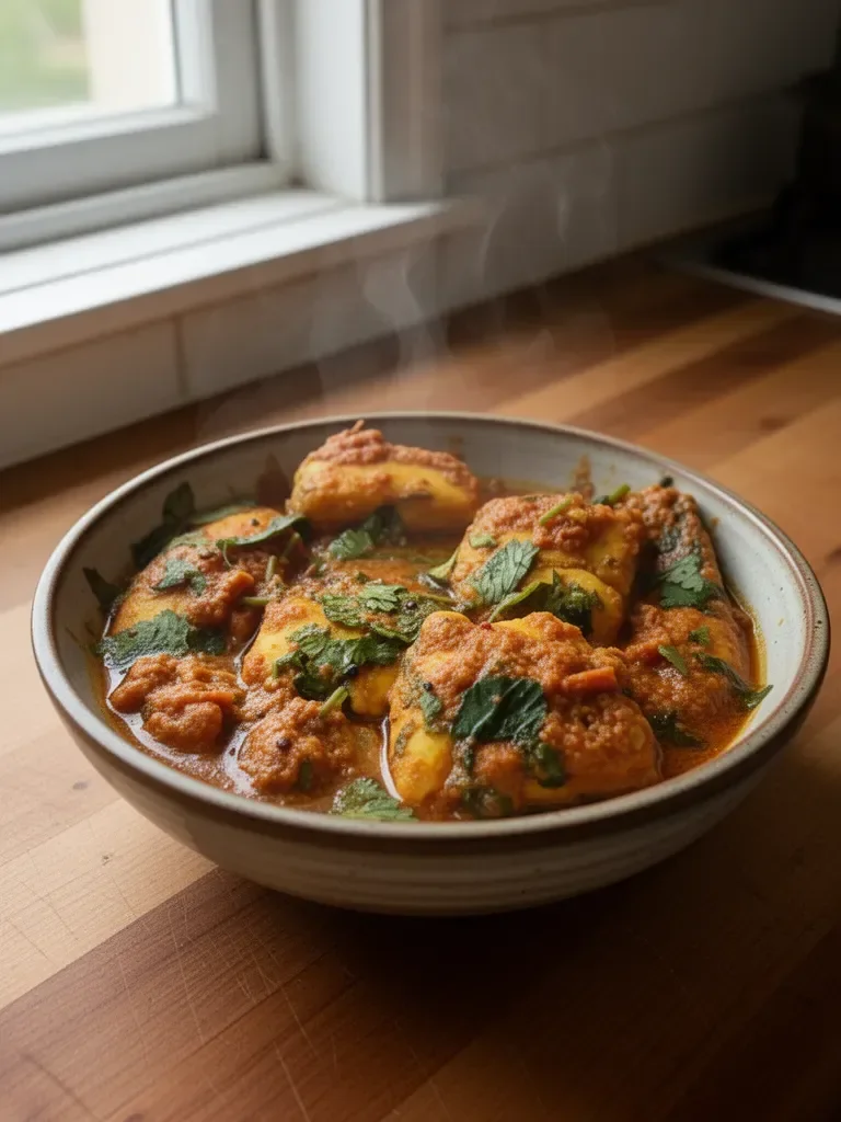 Simple Bengali Fish Curry