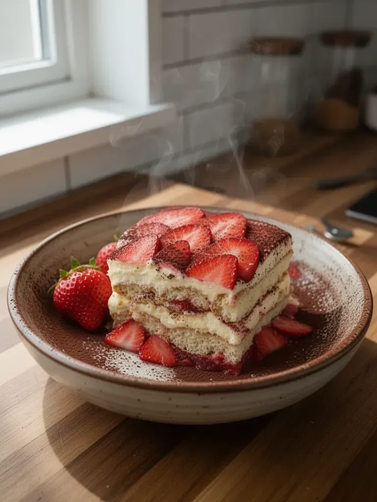 Strawberry Tiramisu