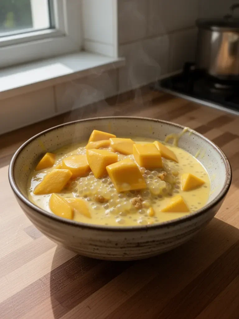 The BEST Creamy Mango Sago
